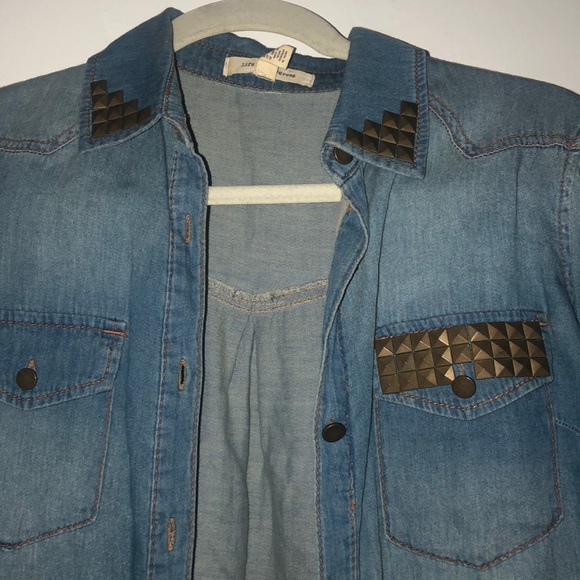 Denim long sleeve shirt - Picture 2 of 3